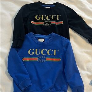 Gucci Kids Sweatshirts in Black